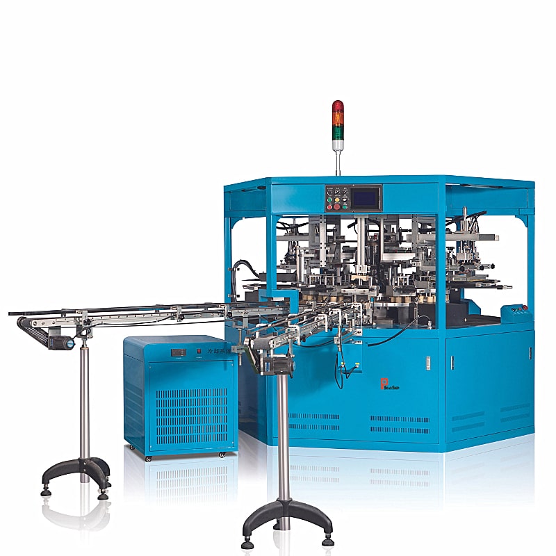 Five Colors Automatic Rotation Screen Printing Machine