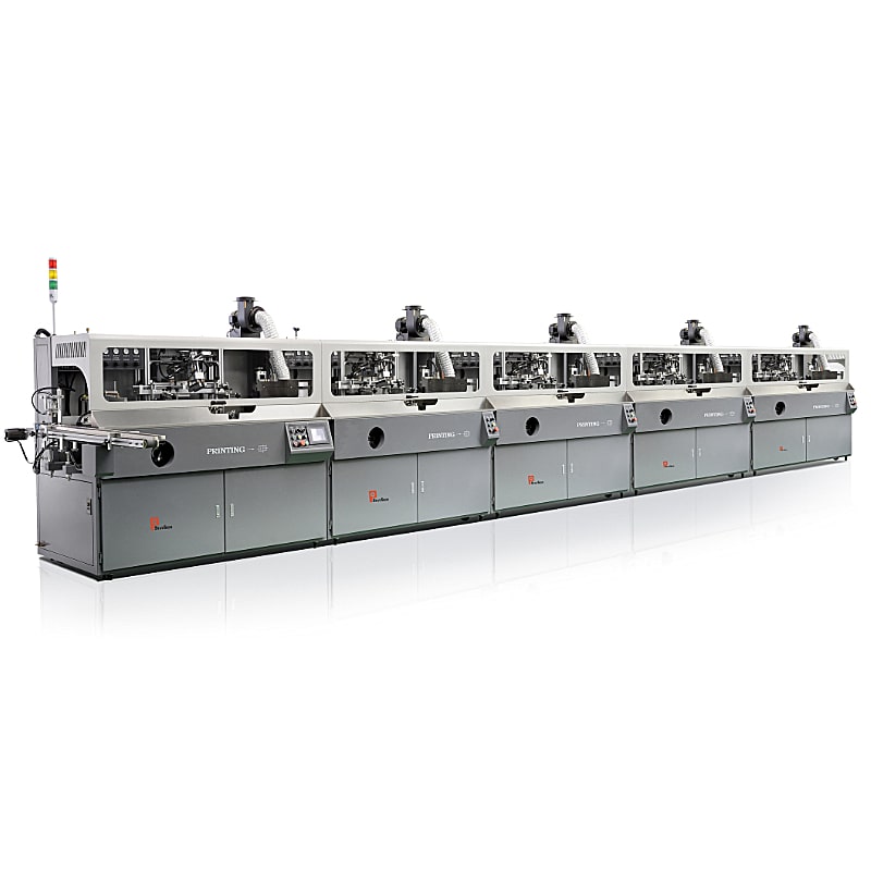 Multicolor Automatic Bottle Screen Printing Machine