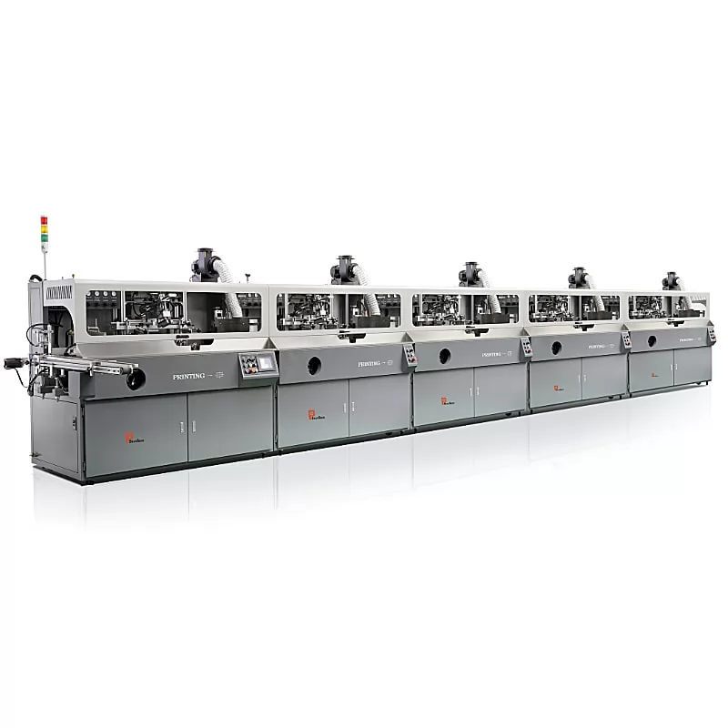 Multicolor Automatic Bottle Screen Printing Machine