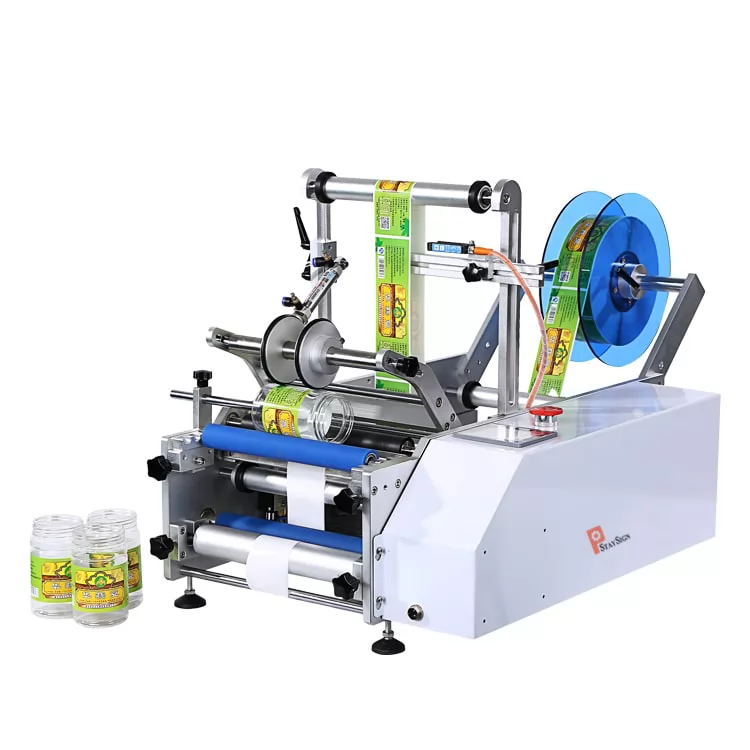 Semi Automatic Bottle Labeling Machine